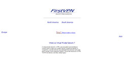 Desktop Screenshot of firstvpn.com